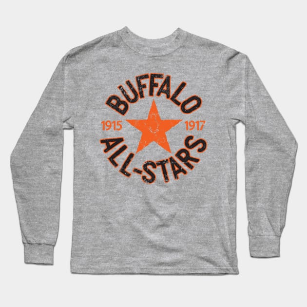 Buffalo All-Stars Long Sleeve T-Shirt by MindsparkCreative